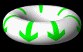 Smoke ring graphic