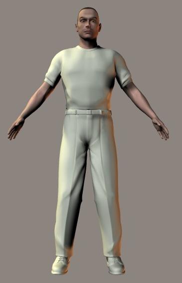 Poser Don Figure