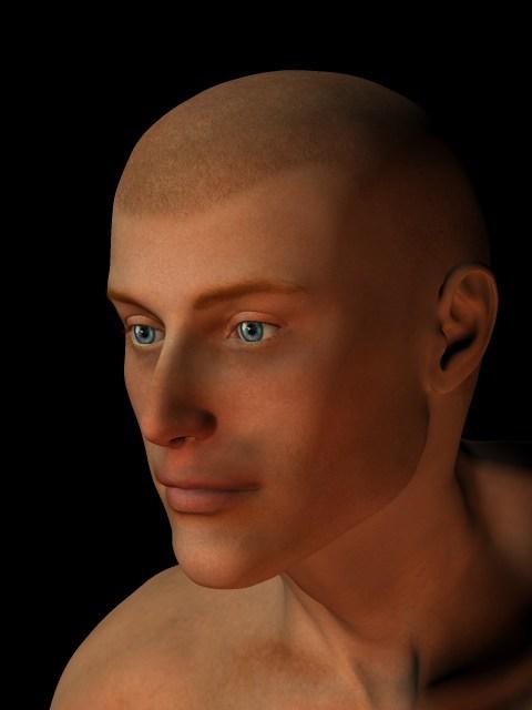 Shane face in poser