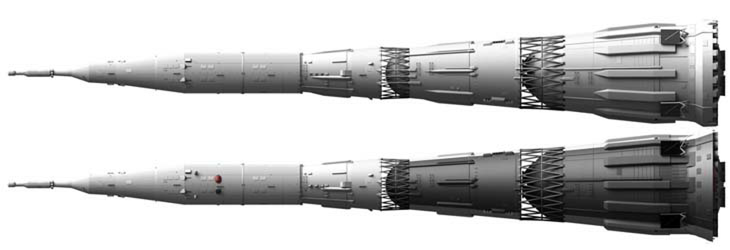 Two n1 rockets in banner Two n1 rockets in banner